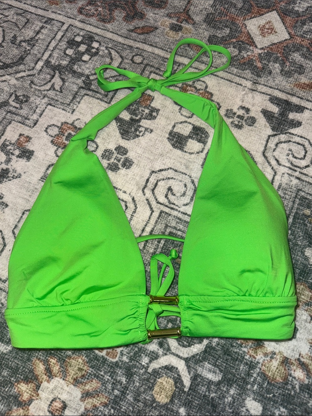 NWOT Becca Color Code Triangle Top Sz Small - Picture 3 of 8